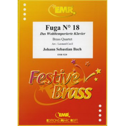 Fugue No. 18 - Johann Sebastian Bach / Arr. Leonard Cecil