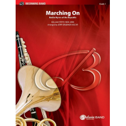Marching On (concert band) - Julia Ward Howe & William Steffe / Arr. Jerry Brubaker