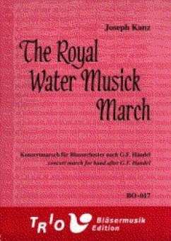 The "Royal Water Musick" March after G.F. Handel