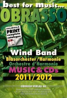 Promo Kat + CD: Obrasso - 2011-2012 Blasorchester