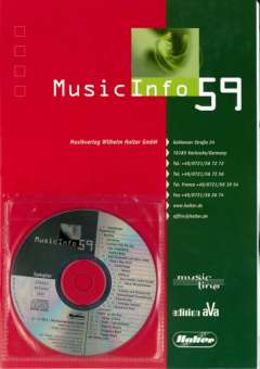 Promo PSH + CD: Halter - Musicinfo Nr. 59