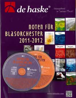 Promo Kat + CD: De Haske - Neue Noten für Blasorchester 2011-2012