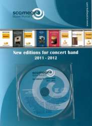 Promo Kat + CD: Scomegna New Editions for Concert Band 2011-2012