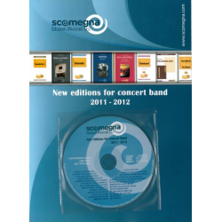 Promo Kat + CD: Scomegna New Editions for Concert Band 2011-2012
