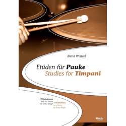 Etüden für Pauke (Studies for Timpani) - 19 Variations on a theme by Franz Krüger - Arend Weitzel