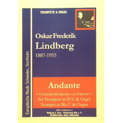 Andante für Trompete und Orgel - Oscar Lindberg