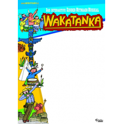 Veranstaltungsplakat: Wakatanka - Format DIN A3