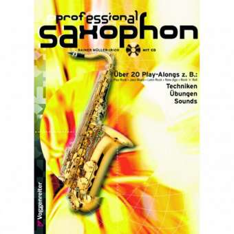 Professional Saxophon (+CD)
