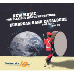 Promo Kat + CD: Norsk Noteservice European Band Catalogue for flexible Instrumentations 2012/2013