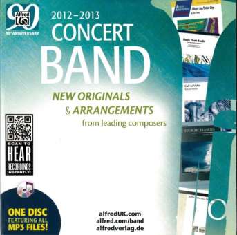 Promo CD: Alfred - Concert Band Music 2012-2013