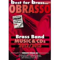 Promo Kat + CD: Obrasso - 2012-2013 Brass Band