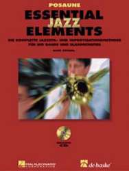 Essential Jazz Elements (D) - Posaune - Buch + 2 Playalong-CD's - Mike Steinel / Arr. Mike Steinel