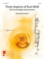 Three Aspects of Kurt Weill - Kurt Weill / Arr. Peter Kleine Schaars