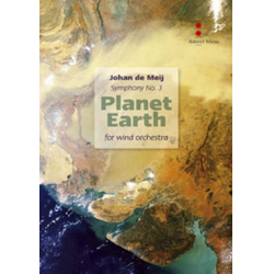 Symphony Nr. 3 - Planet Earth (vollständige Ausgabe ohne Chorstimmen) - Johan de Meij
