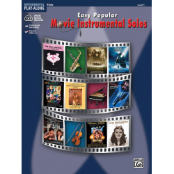 Easy Popular Movie Solos (flute/CD)