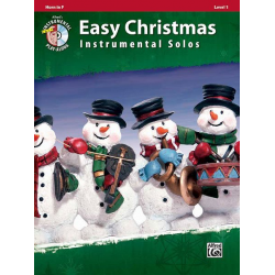 Easy Christmas Inst Solos FHN Bk&CD