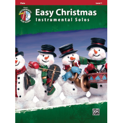 Easy Christmas Inst Solos FL Bk&CD