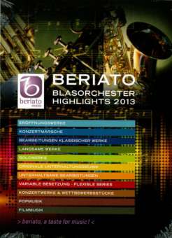 Promo Kat + CD: Beriato - Highlights 2013