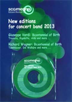 Promo Kat + CD: Scomegna - New Music for Concert Band 2013