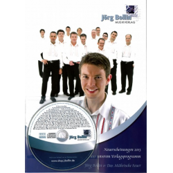 Promo Kat + CD: Jörg Bollin - Neuerscheinungen 2013