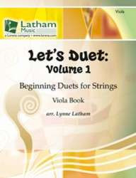 Let's Duet No. 1 - Viola Duet - Lynne Latham