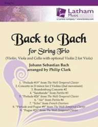 Back to Bach - Johann Sebastian Bach / Arr. Philip Clark