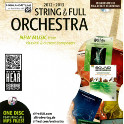 Promo CD: Alfred String & Full Orchestra 2012-2013