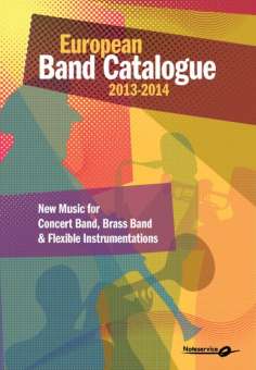 Promo Kat + CD: Norsk Noteservice European Band Catalogue 2013/2014