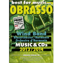 Promo Kat + CD: Obrasso - 2013-2014 Blasorchester