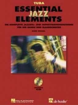 Essential Jazz Elements (D) - Tuba in C - Buch + 2 Playalong-CD's