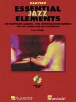 Essential Jazz Elements (D) - Klavier - Buch + 2 Playalong-CD's