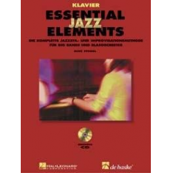 Essential Jazz Elements (D) - Klavier - Buch + 2 Playalong-CD's - Mike Steinel
