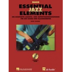 Essential Jazz Elements (D) - E-Bass - Buch + 2 Playalong-CD's - Mike Steinel