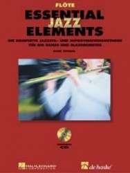 Essential Jazz Elements (D) - Flöte - Buch + 2 Playalong-CD's - Mike Steinel