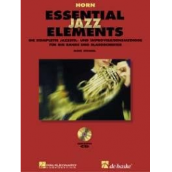 Essential Jazz Elements (D) - Horn in F - Buch + 2 Playalong-CD's - Mike Steinel