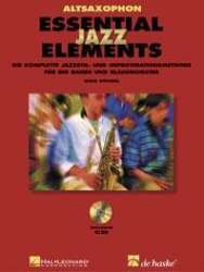Essential Jazz Elements (D) - Altsaxophon - Buch + 2 Playalong-CD's - Mike Steinel