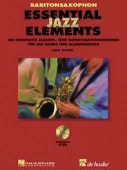 Essential Jazz Elements (D) - Baritonsaxophon - Buch + 2 Playalong-CD's