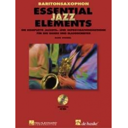 Essential Jazz Elements (D) - Baritonsaxophon - Buch + 2 Playalong-CD's - Mike Steinel