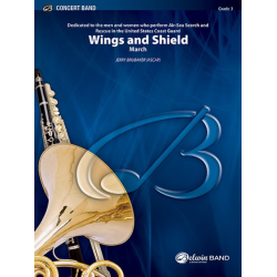 Wings and Shield (concert band) - Jerry Brubaker