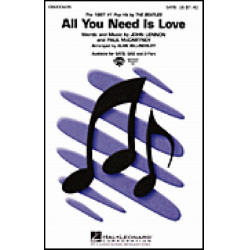 All You Need Is Love (SATB) - Paul McCartney John Lennon & / Arr. Alan Billingsley