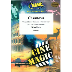 Casanova - Nino Rota / Arr. John Glenesk Mortimer