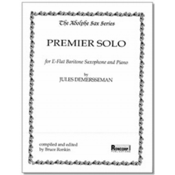 Premier Solo - baritone sax and piano - Jules Demersseman