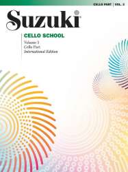 Suzuki Cello School, Volume 3 (Revised) - Shinichi Suzuki
