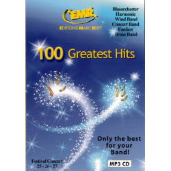 Promo Kat + CD: Editions Marc Reift - Festival Concert 25 26 27 - 100 Greatest Hits