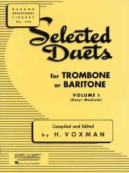 Selected Duets for Trombone Vol. 1 - Himie Voxman