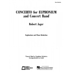 Concerto for Euphonium and Concert Band - Robert E. Jager