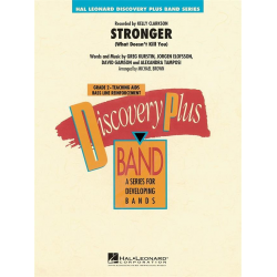 Stronger (What Doesn't Kill You) - Allen, Sylvester / Brown, Harold / Arr. Michael Brown