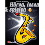 Hören, Lesen & Spielen - Gesamtausgabe - Altsaxophon - Buch & Audio Online - Michiel Oldenkamp