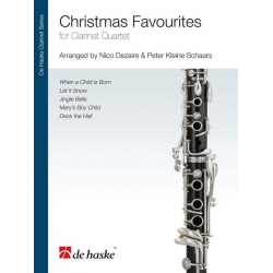 Christmas Favourites für Klarinettenquartett - Nico Dezaire
