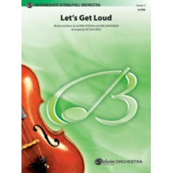 Lets Get Loud (full orchestra) - Gloria Estefan / Arr. Victor López